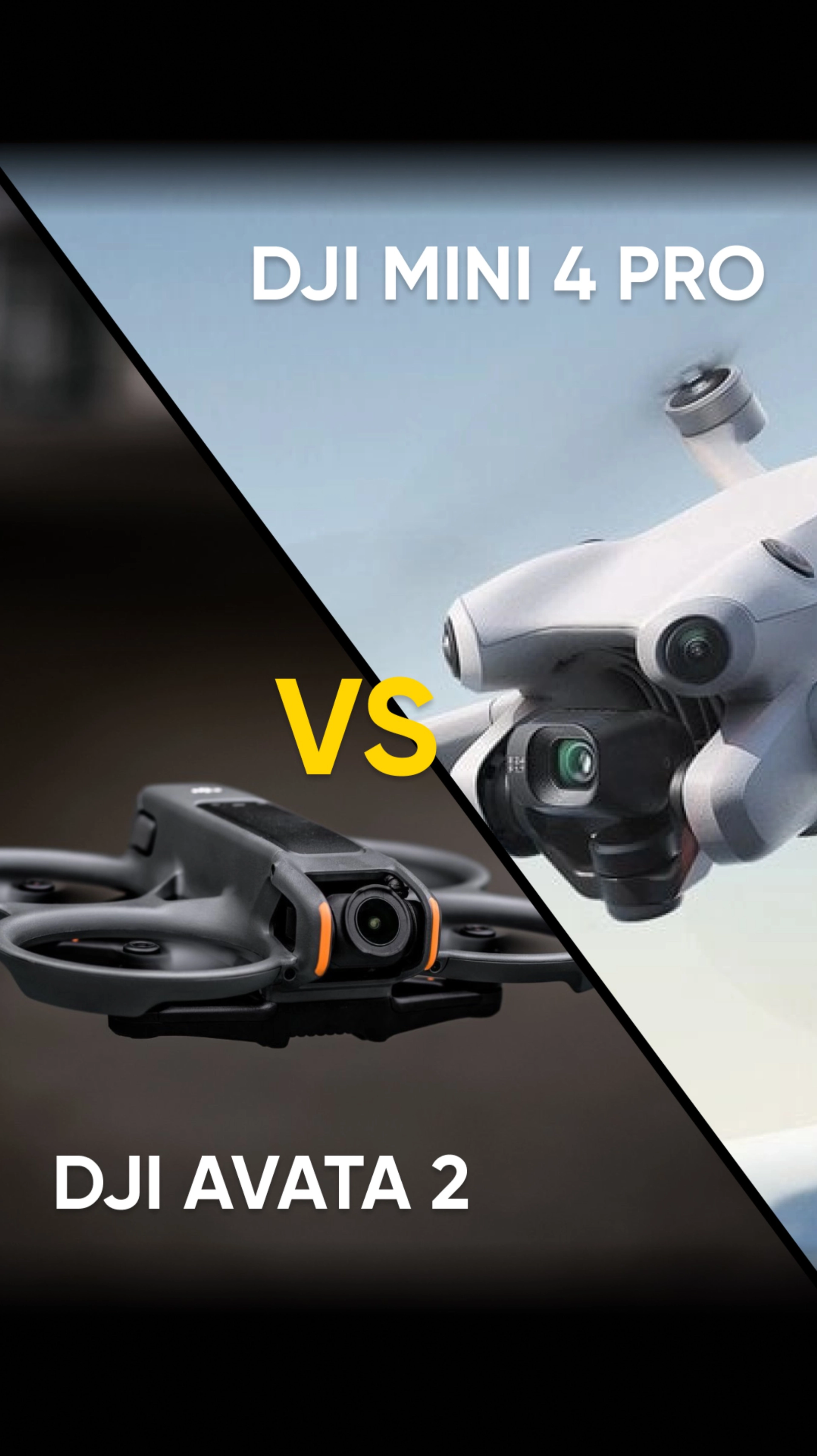 Что выбрать: DJI Mini 4 Pro или DJI Avata 2 🤔