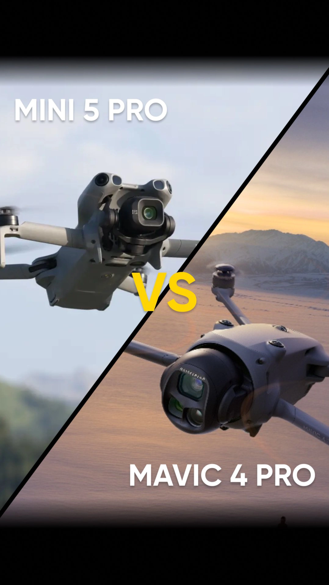 DJI Mavic 4 Pro VS Mini 5 Pro – какой дрон выбрать? 🚁