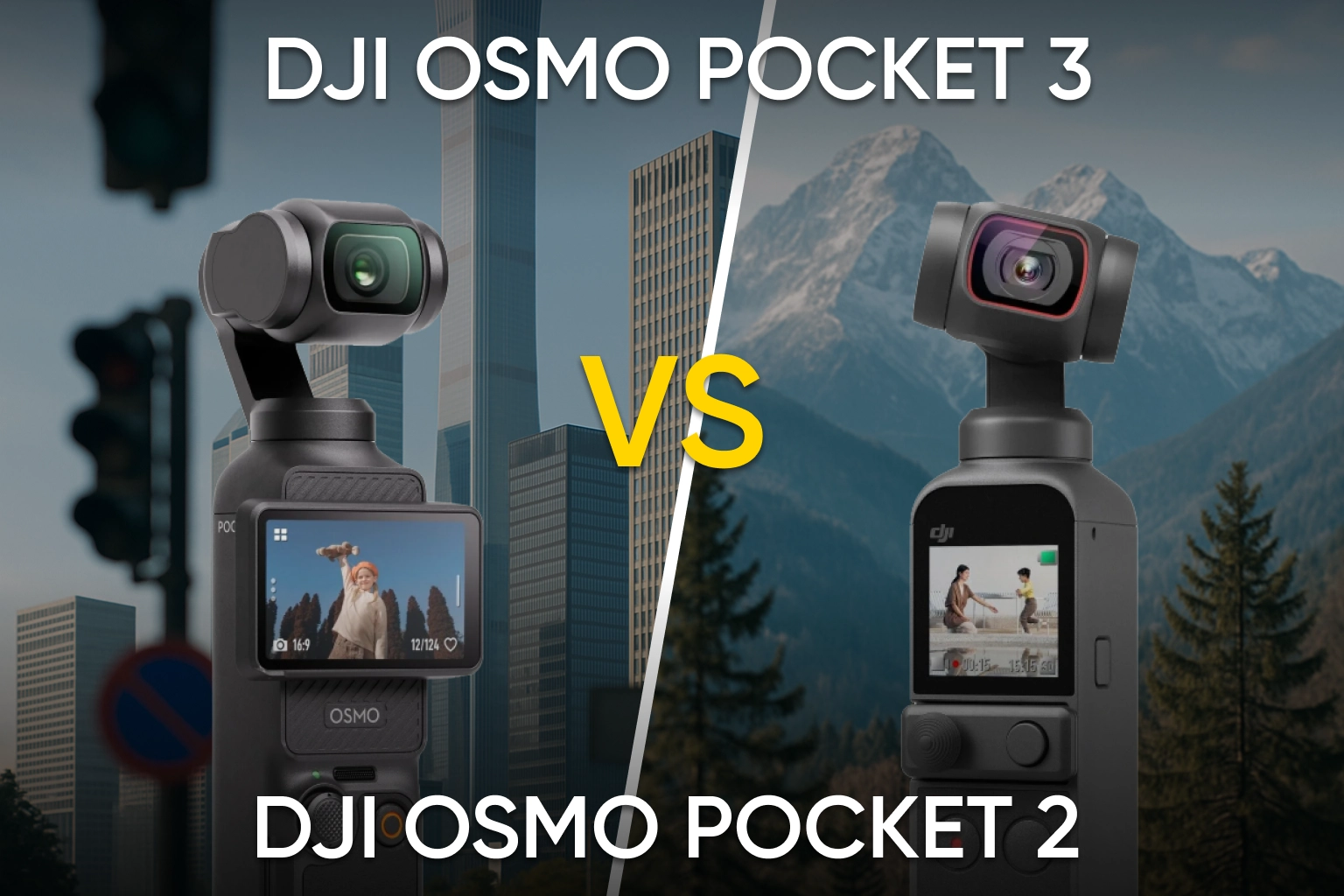 DJI Osmo Pocket 2 VS DJI Osmo Pocket 3 - стоит ли переплатить за более новую модель?