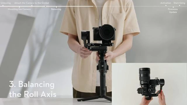 Первичное руководство DJI RS 4 #dji #djirs4