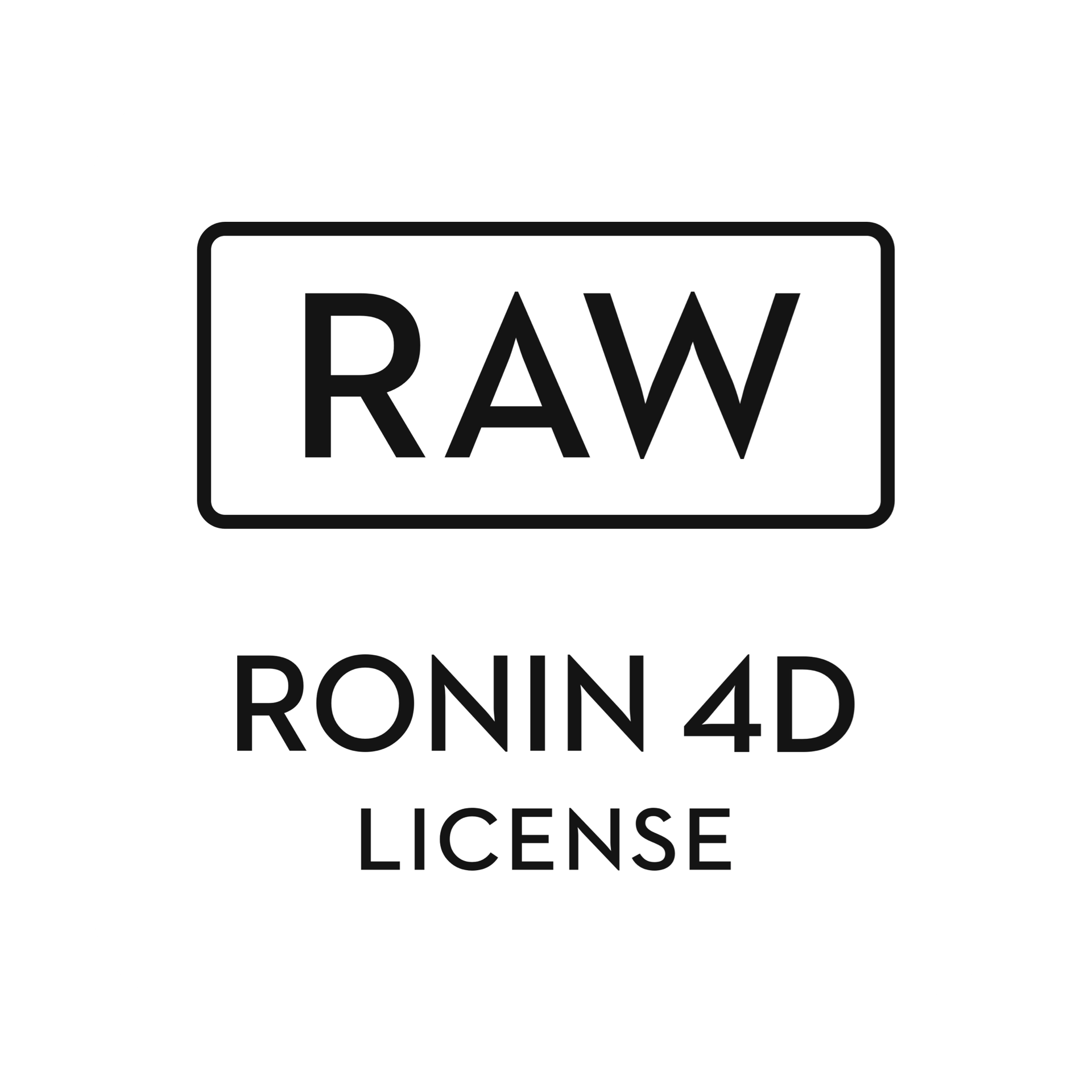 Лицензионный ключ DJI Ronin 4D RAW